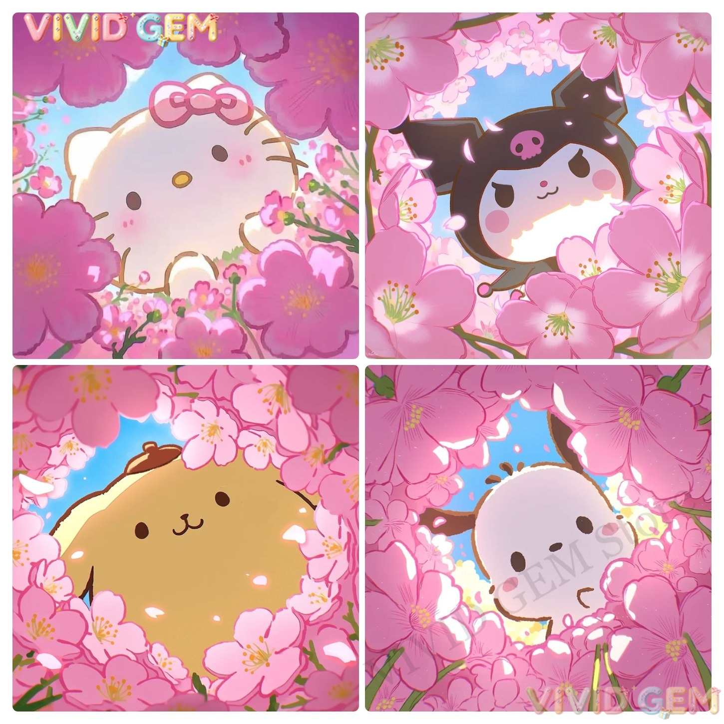 Embroidery Garments - VIVID GEM งานปักเพชรเต็มรูปแบบ Sanrio My Melody