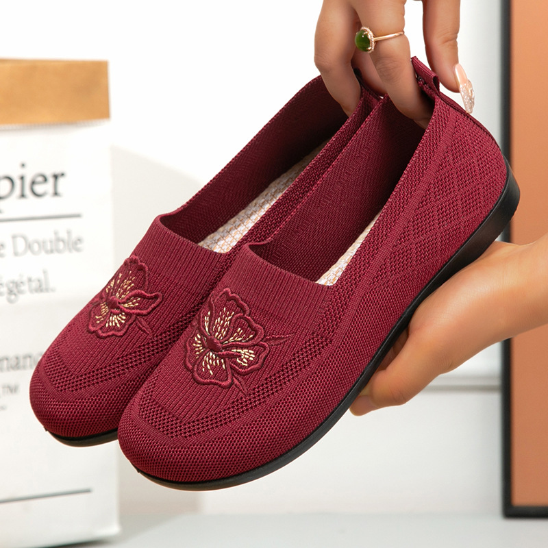 รองเท้าโลฟเฟอร์แบบสวมสำหรับผู้ - Embroidery Garments บทวิจารณ์และราคา