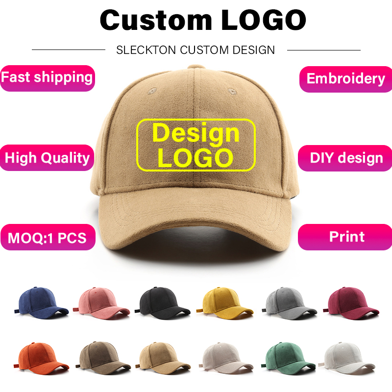 Sleckton หมวกเบสบอลรองเท้าหนัง - Embroidery Design Logo บทวิจารณ์และราคา