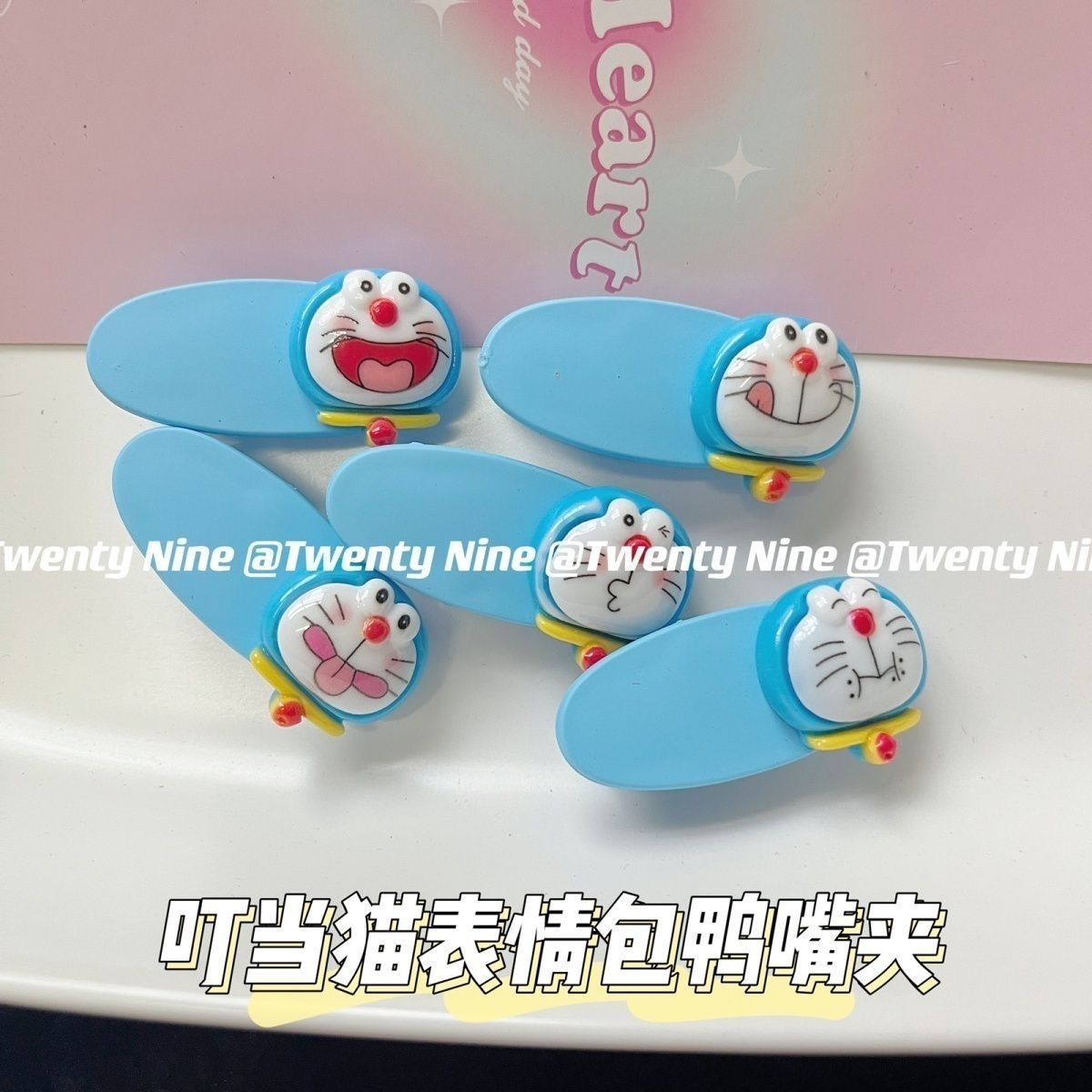 กิ๊บติดผมลายโดราเอมอนน่ารัก สไ - Embroidery Reddit บทวิจารณ์และราคา