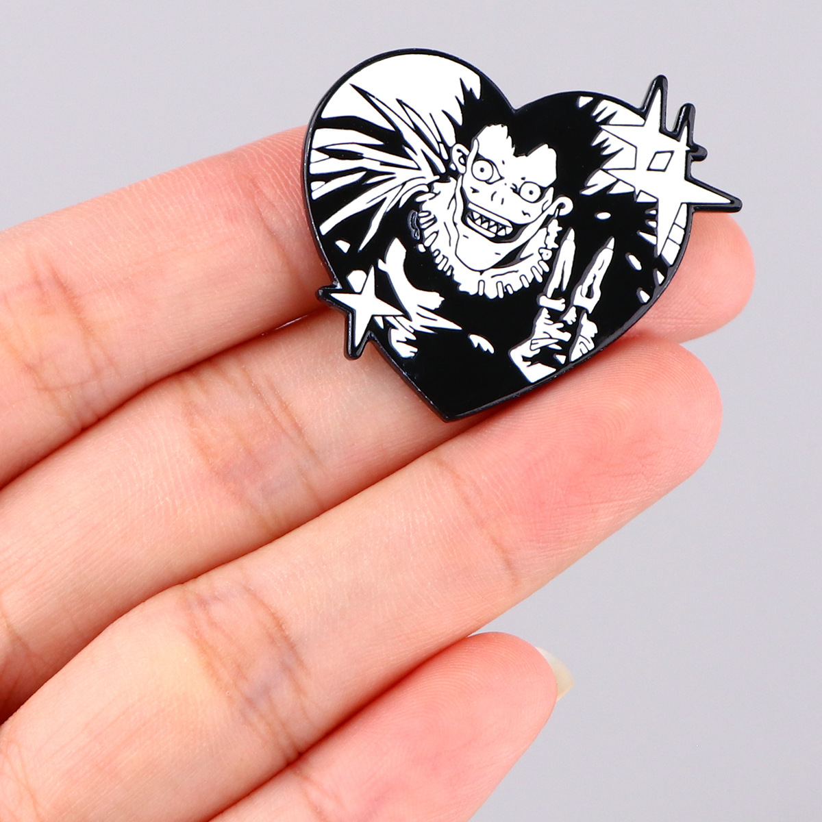 เข็มกลัดโลหะเคลือบเงา Death No - Embroidery Reddit บทวิจารณ์และราคา